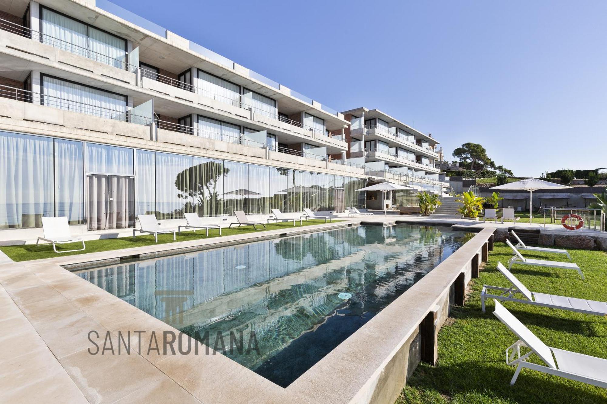Santa Romana Apartments & Suites Caldes D'Estrach Ngoại thất bức ảnh
